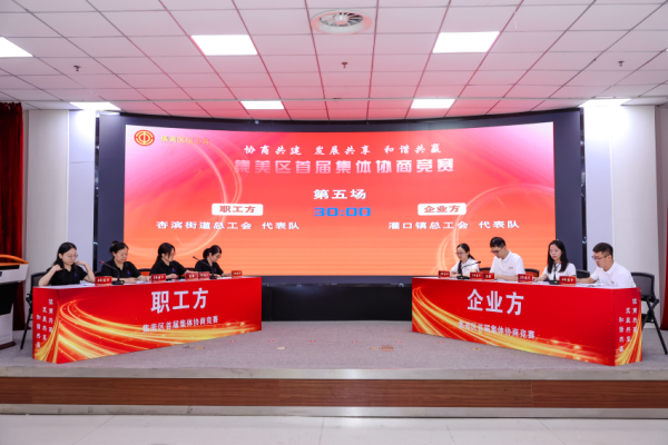 启点优配 厦门市集美区首届集体协商竞赛开赛