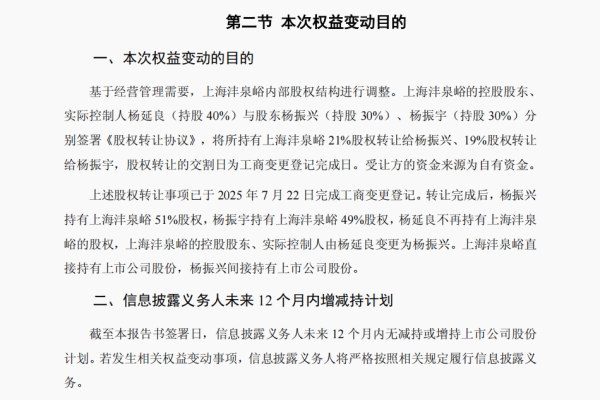 恒盛优配 父子股权大挪移！国联民生股东上海沣泉峪已躺赚16.7亿