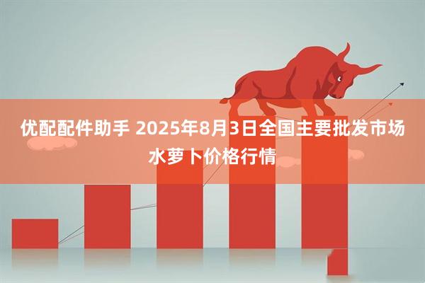优配配件助手 2025年8月3日全国主要批发市场水萝卜价格行情
