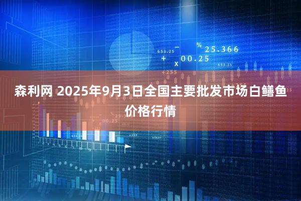 森利网 2025年9月3日全国主要批发市场白鳝鱼价格行情
