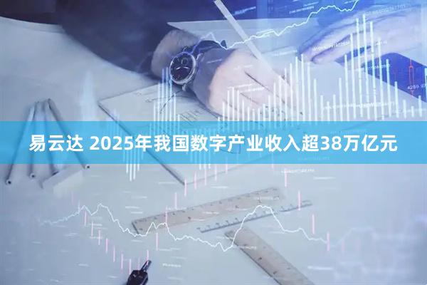 易云达 2025年我国数字产业收入超38万亿元